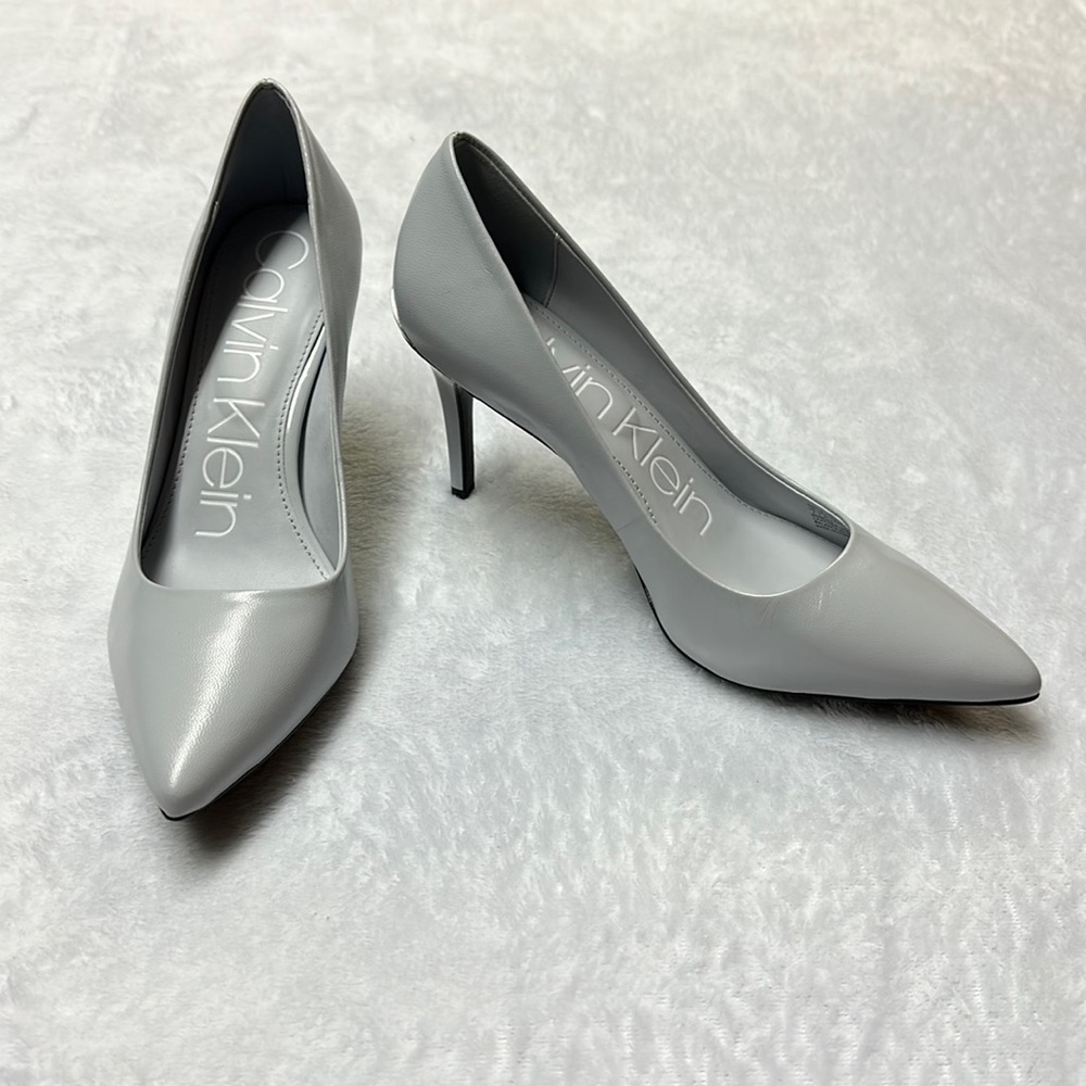 Nine West Gayle Pumps -  Baby Blue/Gray